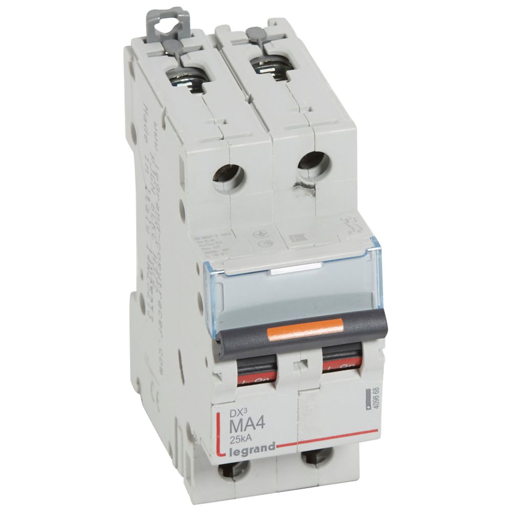DX3 2P 4A 25KA