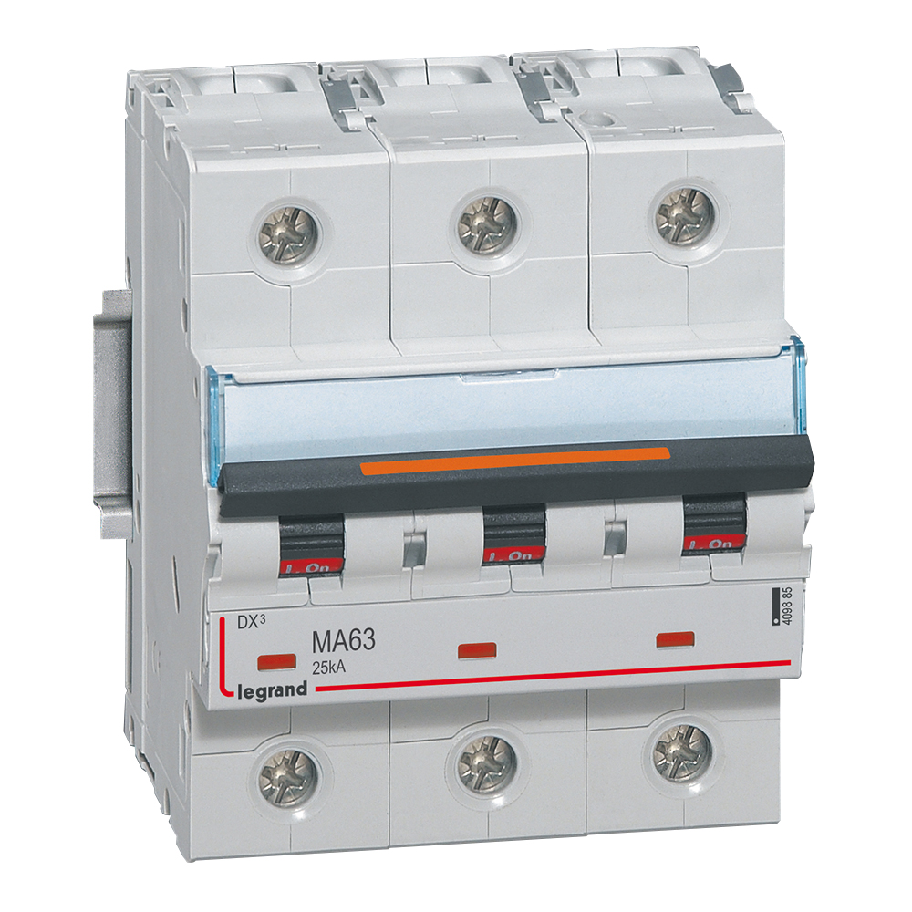 DX3 3P 63A 25KA
