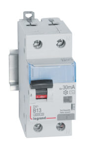 DX3: min. prekidac, 1P+N, 6kA, kriva "B", 13A, sa diferencijalnom zastitom 30 mA, tip AC