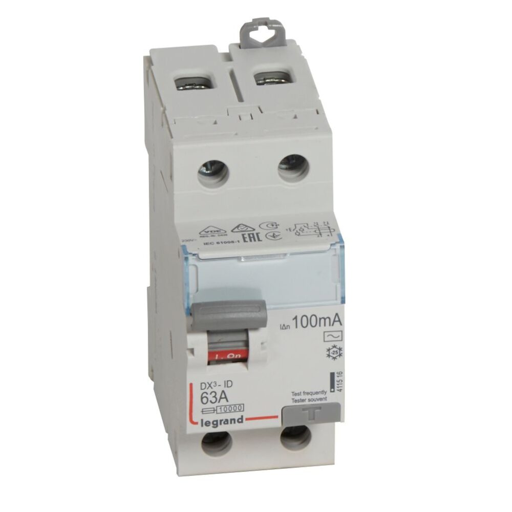 DX3-ID 2P 63A AC 100MA
