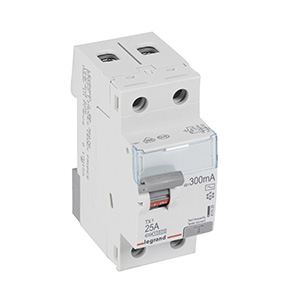 TX3-RCCB. 2P 25A 300mA