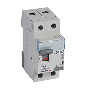 TX3 RCD 2P 25A A 500mA