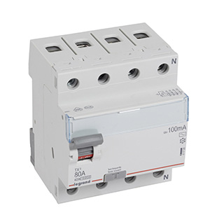 TX3 RCD 4PD 80A AC 100MA