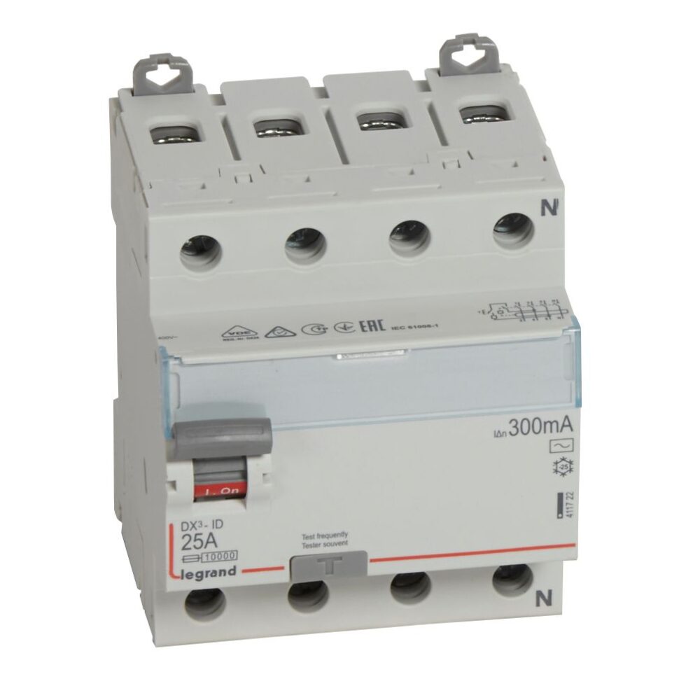 DX3-ID 4PD 25A AC 300mA