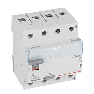 TX3 RCD 4PD 63A A 500mA