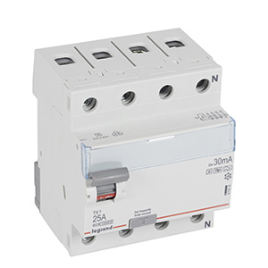 TX3 RCD 4P 25A HPI 30mA