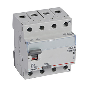 TX3 RCD 4P 63A HPI 30mA