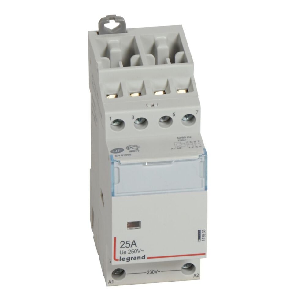 CX3-POW CON 25A 2NO+2NC 230V