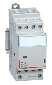 CX3: kontaktor modularni bez rucice, 4P, 25A, kal. 230V AC, 4NO