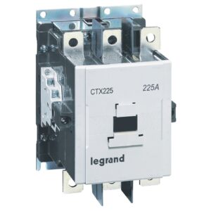 CTX3: kontaktor, 3P, 225A (AC-3), 275A (AC-1), kal. 100-240V AC/DC, 2NO+2NC