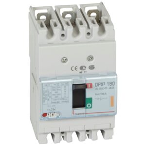 DPX3: kompakt prekidac 160A, 3P, F, FC, In=16A, Un=380/415V (Icu=25kA, Ics=100%Icu), termomagnetna zastitna jedinica (In=16A, Ir=0.8-1In, Im=10In)