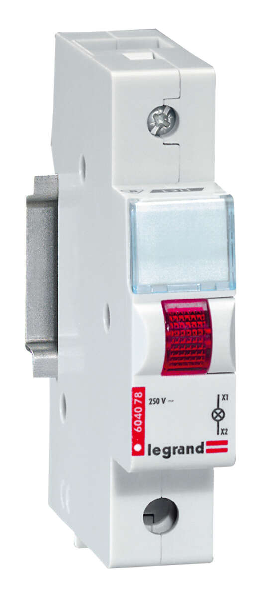 LEXIC: signalna sijalica, modularna, 250 V, crvena