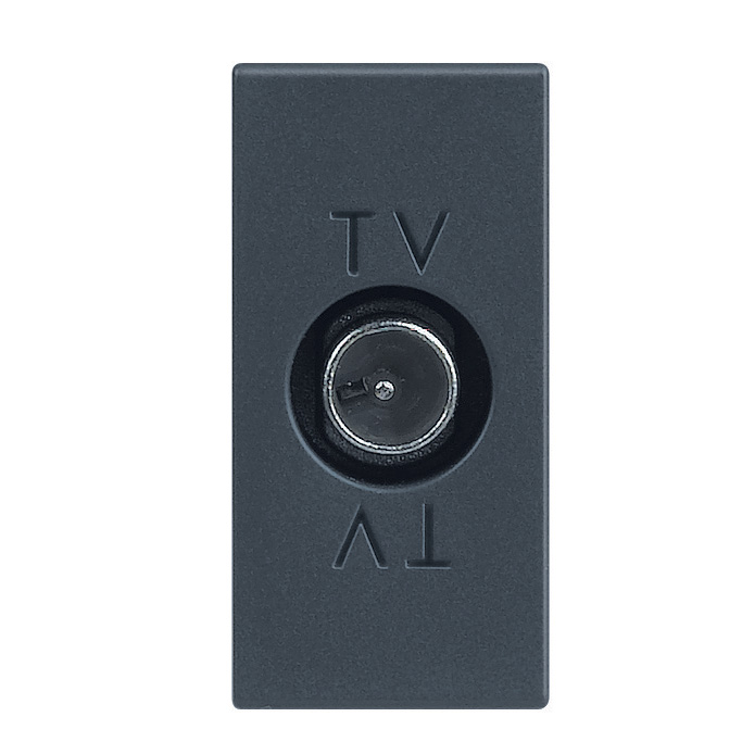 VELA:TV/SAT individualna, 1M, antracit