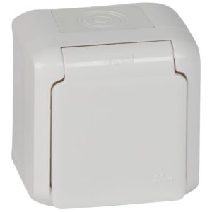 FORIX: OG uticnica 2P+E, 16A, IP44, bela