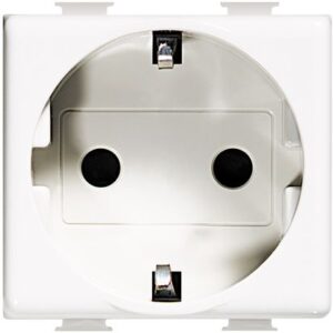MATIX: 2M uticnica 2P+E 10/16A, 250V, Nem.std., bela