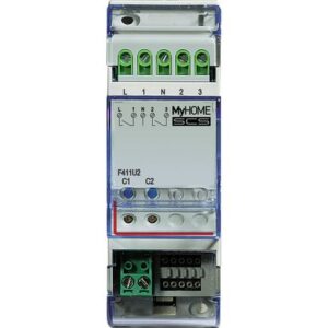 SCS AKTUATOR 2 RELEJA 2M DIN