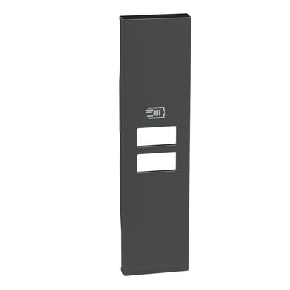 Living Now: maska za USB punjače sa 2 izlaza K4191AA, K4191AC, K4191CC, 1M, crna