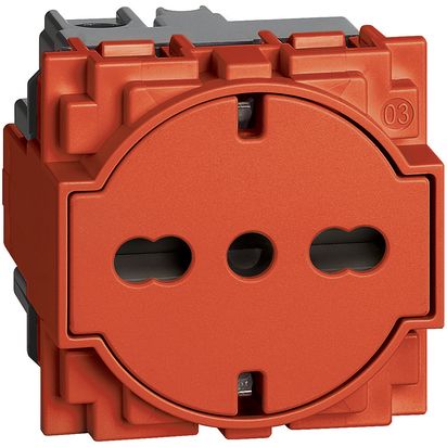 RAVNA UTICN P40 10/16A CRVENA