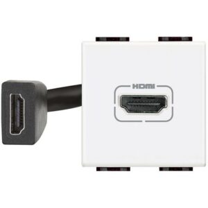 Living Svetlo: HDMI utičnica 2M, sa prefabrikovanim konektorom, bela