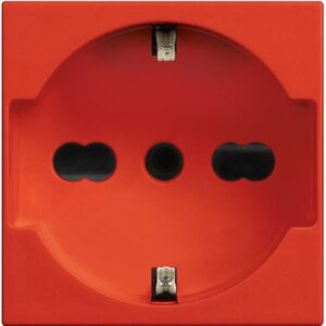 Classia: 2M uticnica 2P/2P+E, 10-16A, Nem/Ital. std., crvena