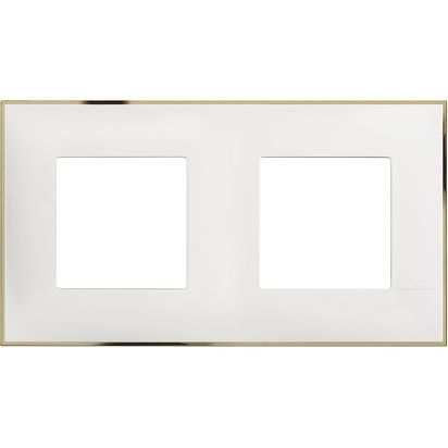 Classia: okvir, 2x2M h/v, zlato/bela
