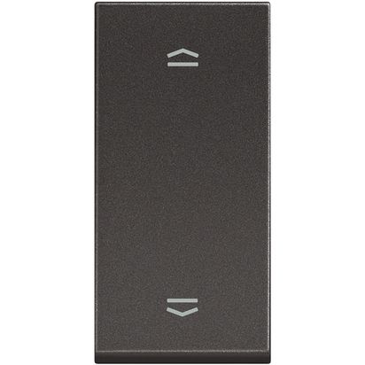 Classia: taster za roletne 1M, 2xNO, medjublokada, 10A, crna