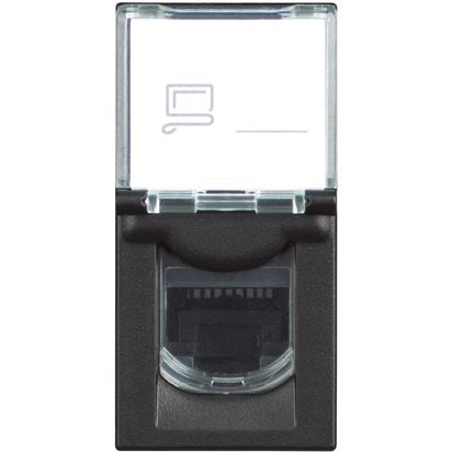 Classia: racunarska uticnica RJ45, STP, kat. 6, 1M, crna